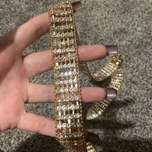 Super sparkly women’s accent belt - Picture 4 of 4